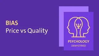 What is Price Quality Bias