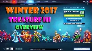 Winter 2017 Treasure III Overview - Dota 2 Kiev Major Battle Pass