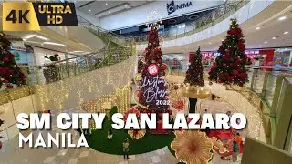 SM City San Lazaro | Crowded Sunday Night Walking Tour | 4K