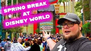 SPRING BREAK CROWDS AT DISNEY WORLD| HOLLYWOOD STUDIOS VLOG