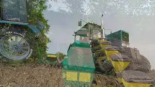 Посев подсолнуха с селитрой новой сеялкой HARVEST Multicorn 560 PRO