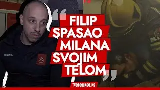 Cela stanica je plakala: Vatrogasac Filip je stao pred samu smrt