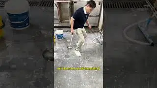 New anti-slip floor material#nonsilp  #sliptest  #antislip  #slippytiles  #FOOD #kitchen #hotel