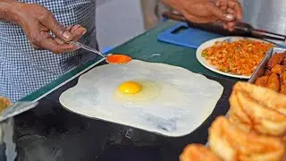 Unique Egg Stuffed Mini Paratha of Bengal | Bangladeshi Street Food