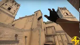Nade Guide - Mirage - Smoke Stairs From Tetris