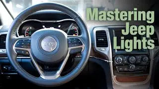 Jeep Grand Cherokee - How to Turn On/Off Headlights, Fog Lights, High Beam Lights, Parking Lights