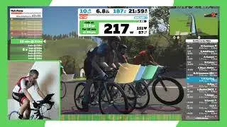 Zwift Trainingsplan - Build Me Up - Tag 8 - Halvfems 2.0 - Trainingskurs 5