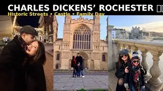 Stepping into Charles Dickens&rsquo; world in Rochester 📖 | Hidden gems of UK | Punjabi Dhaba in uk 😄