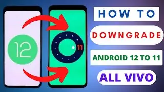 How To Downgrade Android 12 To 11 IN All VIVO 🔥🔥