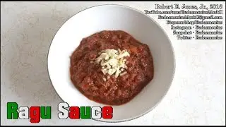How to Make RAGU SAUCE - Day 16,994