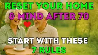 Senior Health Tips: 7 Smart Decluttering Rules to Reset Your Life After 70 | Advice for Elderly