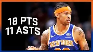 Trey Burke Full Highlights Knicks vs Nuggets 1.25.18 - 18 Points, 11 Assists