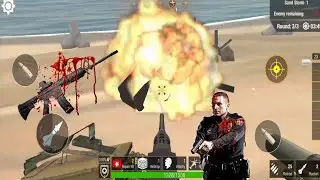 Beach War Game || Beach War Fight For Survival Mod apk Part - 1 ||