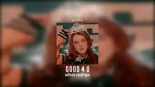 olivia rodrigo - good 4 u ( slowed + reverb )