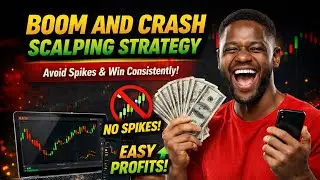 Boom & Crash Scalping Strategy That Grows Small Accounts 💰 Avoid Spikes & Win Daily
