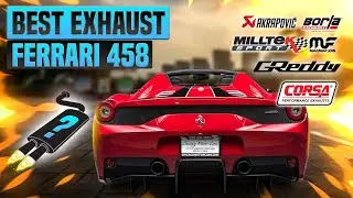 Ferrari 458 Exhaust Sound🔥Armytrix,Capristo,Fabspeed,Fi Exhaust,Forza,iPe,Novitec