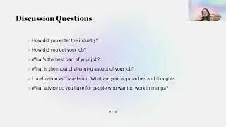 SWET Talk Shop: Localization at Manga Publishers in Japan