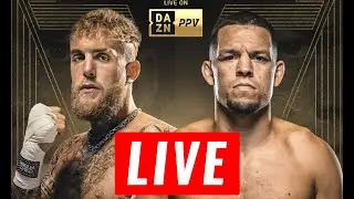 Jake Paul vs Nate Diaz Live Stream | Ready 4 War | 2023 Boxing Full Fight