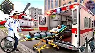 New Ambulance City Rescue Simulator - 911 US Emergency Ambulance Driving 3D : Android Gameplay 
