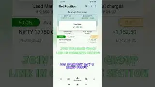 145 Strategy Day 8 Nifty Options profit Options Trader Rocky #baapofchart#145strategy#niftyfifty