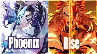 Nightcore - Rising Phoenix ↬ Switching Vocals [Remix Mashup]