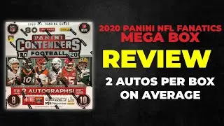 2020 Panini NFL Contenders Fanatics Mega Box Review - 2 AUTOS PER BOX...ON AVERAGE