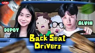 menguji kekompakkan PERTEMANAN @AlvinSusanto12 #backseatdrivers