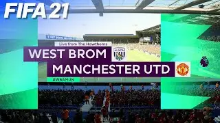 FIFA 21 - West Bromwich Albion vs. Manchester United | Next-Gen on PS5
