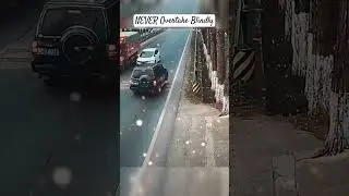 Reckless Overtake Ends in Brutal Crash &ndash; Dual Traffic Disaster #carcrashes