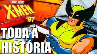 X-MEN (1992) | TODA a história do DESENHO CLÁSSICO em UM VÍDEO!!! Tudo antes de X-MEN 97