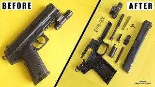 How to Open a Air Toy Gun - Learning Toy Mechanism | Let's see what's inside