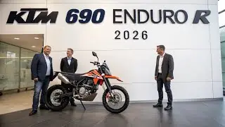 Представлен новый KTM 690 Enduro R 2026 года! Модернизированный мотоцикл для приключений! 🔥🚨 | По...