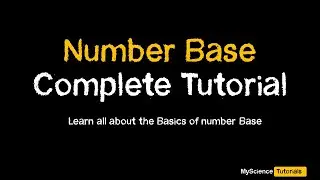 Introduction to Number Base complete tutorial | As & A level Mathematics