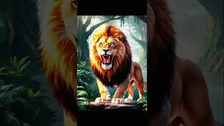 Lion Roaring Insane Images🔥🦁 #lion #animals #shorts #wildlifephotography #youtubeshorts