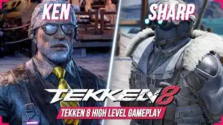 TEKKEN 8 ⚡ KEN (VICTOR) против Sharp (DRAGUNOV)⚡ T8 Лучший рейтинговый матч высокого уровня ⚡