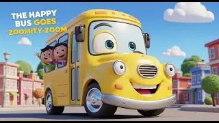 THE HAPPY BUS | Nursery Rhymes | Kids Songs Music | INFINITY TV |