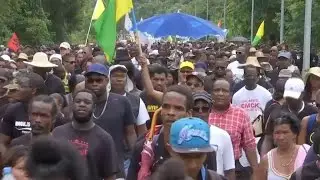 Guyane: le centre spatial de Kourou occupé par des manifestants