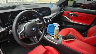💥The quick and easy way to clean your leather steering wheel is with the help of Chemical Guys!!💥