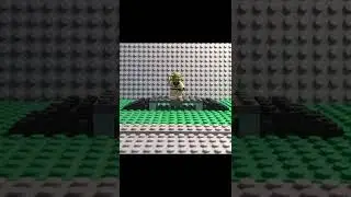 Yoda and mando dance off 😳#shorts #yoda #viral #lego