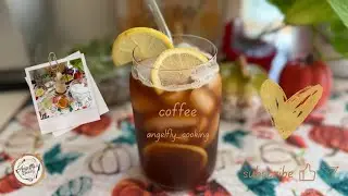 refreshing coffee honey lemon ☕ مشروب قهوة بالعسل والليمون المنعش