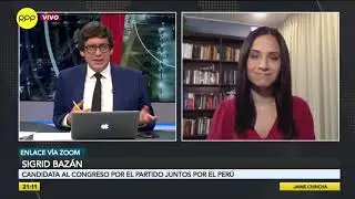 Sigrid Bazán: “he militado en el Partido Socialista desde que salí del colegio”