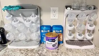 Ubbi Vertical Baby Bottle Drying Rack, Space Saving Countertop Drying Rack Baby Accessory Review