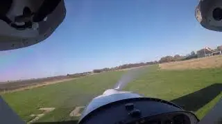Near miss bird strike on take off