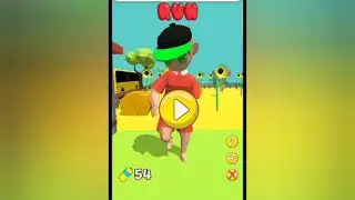 Играю в игру One Guy Run