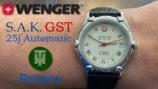 Обзор часов Wenger S.A.K. GST 25-Jewel Automatic 50m (GST / ETA 2824-2)