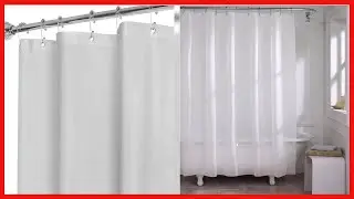 Maytex Premium 10-Gauge Shower Liner: Durable, Heavyweight, and Draft-Free