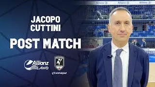 Le parole di coach Jacopo Cuttini dopo il match con Milano | 2^ giornata di ritorno