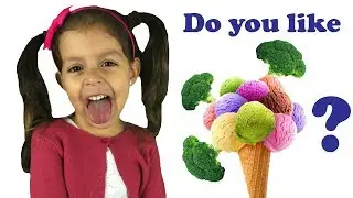 Do You Like Broccoli Ice Cream? | Nursery Rhymes & Kids Songs with Valeria
