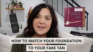 HOW TO MATCH YOUR FOUNDATION TO YOUR FAKE TAN | TIPS AND TRICKS BY A PROFESSIONAL SPRAY TAN ARTIST