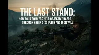 The Last Stand: How Four Soldiers Held Objective Razor Through Sheer Discipline and Iron Will